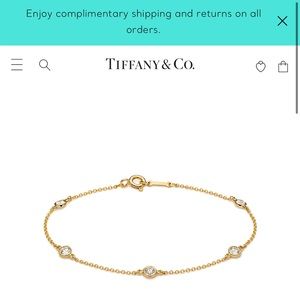 Elsa Peretti Diamonds by the Yard Bracelet from Tiffany & Co.